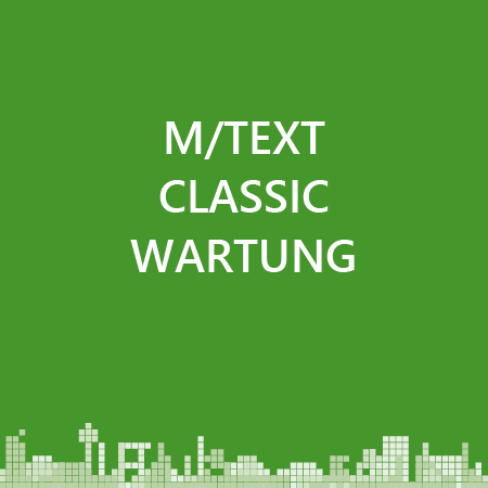 M/Text Classic Wartung